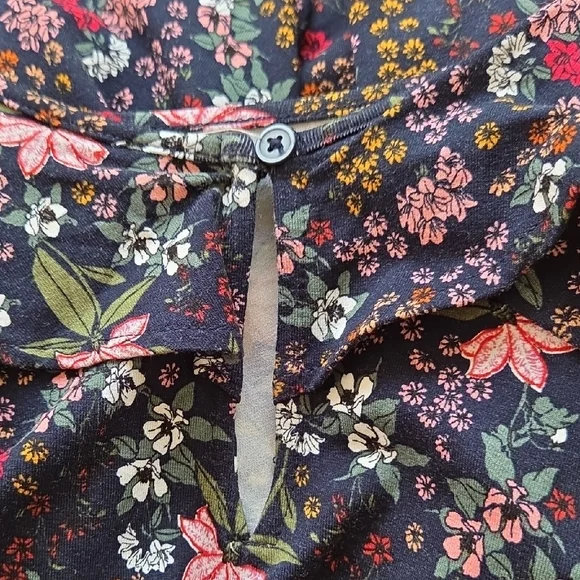 LOFT Multicolor Floral Dress - Picture 6 of 8